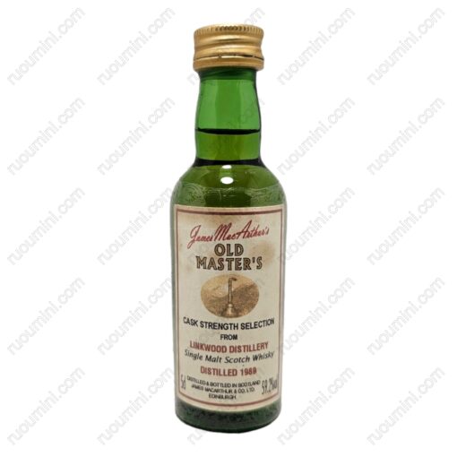 WH-LINK-002 Old Master's LINKWOOD Cask Strength distilled 1989