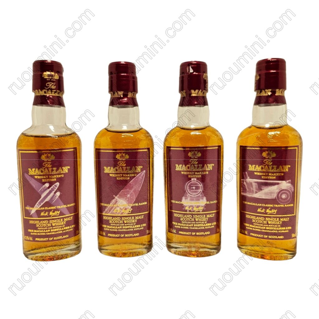 WH-MAC-010 Extra rare Macallan handmade complete set , hard to find ...