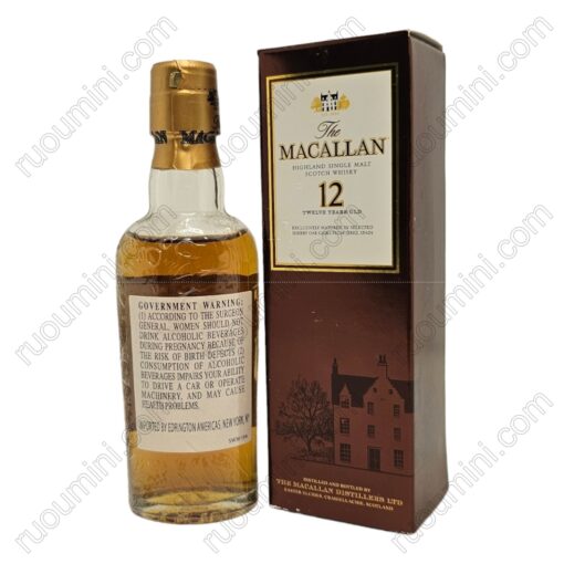 WH-MAC-014 Macallan 12 YO , new york version - Hình ảnh 2