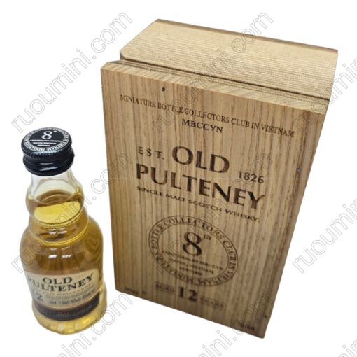 WH-OP-001 Old Pulteney 12 YO 8th Vietnam mini bottles club - Hình ảnh 3