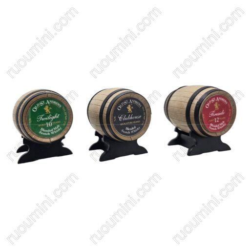 WH-OSA-001 Old St. Andrew set 3 barells whisky, miniature - Hình ảnh 2
