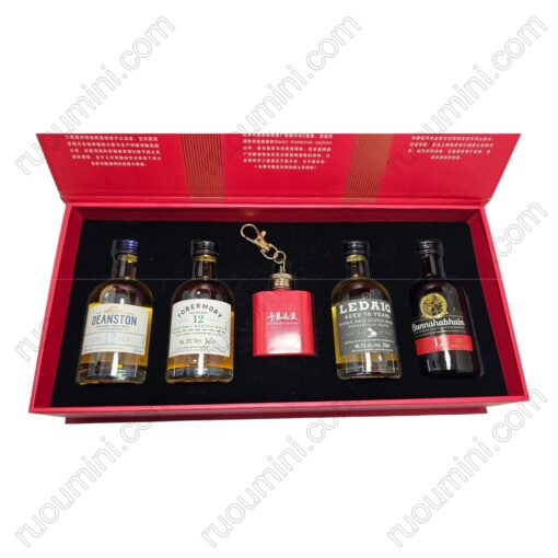 WH-SET-002 set whisky COLLECTION , miniature BOTTLES - Hình ảnh 2