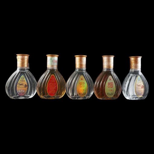 CN-248 Chinese SPIRIT set 5 bottles, mini bottles, MINIATURE
