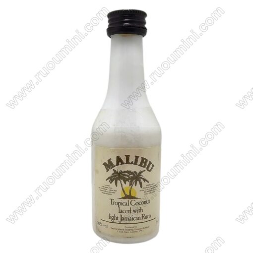 LIQUEUR-MALIBU-001 Malibu Tropical Coconut laced with light Jamaican Rum